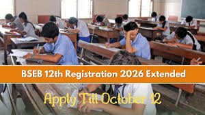 BSEB Bihar Board Inter Exams 2026: Registration Deadline Extended Till October 12 – Check Details Here