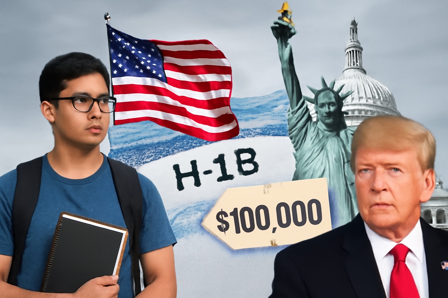 The Effect of Indian Students in America on the Rise of H-1B Visa Fees