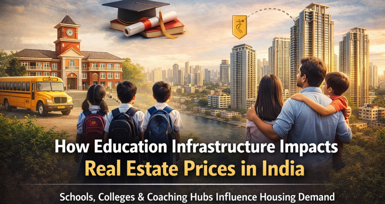 How Education Infrastructure Influences Real Estate Prices in India