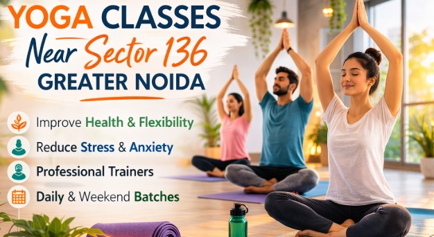 Yoga Classes Near Sector 136 Greater Noida – Improve Your Health, Flexibility and Mental Wellness