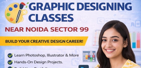 Graphic Designing Classes Near Noida Sector 99 – Learn Creative Design and Build a Successful Career