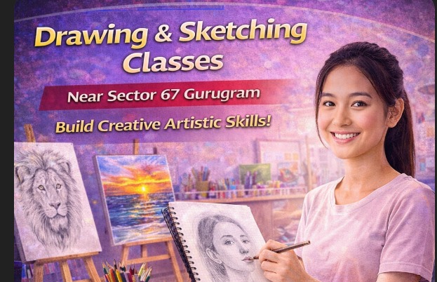 Drawing & Sketching Classes Near Sector 67 Gurugram – Nurture Creativity & Artistic Skills
