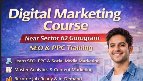 Digital Marketing Course Near Sector 62 Gurugram – Master Online Growth & Build a High-Demand Career