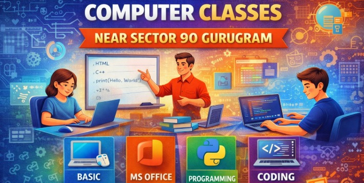 Computer Classes Near Sector 90 Gurugram – Build Digital Skills for a Smarter Future