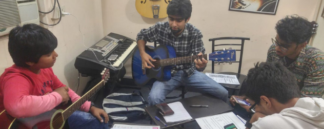 Singing & Guitar Classes Near By Tilak Nagar Professional Music Training for Beginners & Advanced Learners