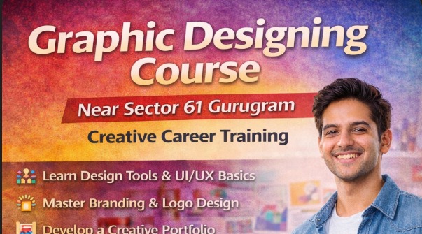 Graphic Designing Course Near Sector 61 Gurugram – Build Creative Skills & Start Your Design Career