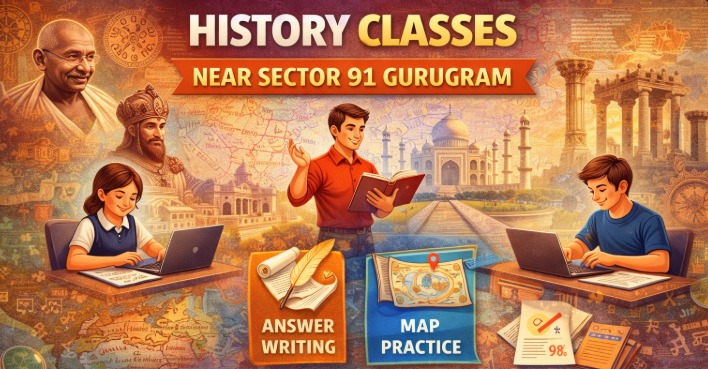 History Classes Near Sector 91 Gurugram – Build Strong Understanding of the Past for a Better Future