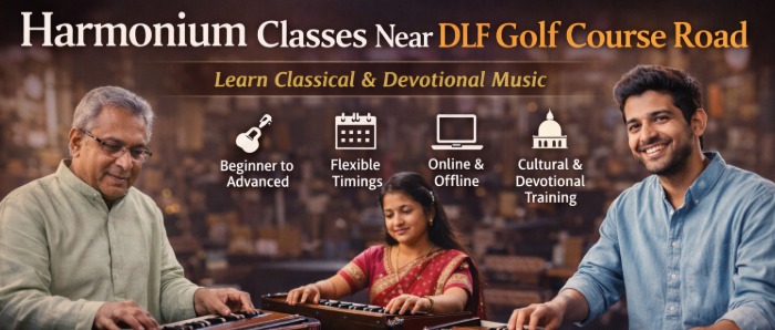 Harmonium Classes Near DLF Golf Course Road – Learn Classical & Devotional Music