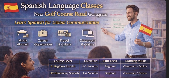 🇪🇸 Spanish Language Classes Near Golf Course Road – Learn Spanish for Global Communication