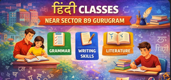 Hindi Classes Near Sector 89 Gurugram – Build Language Skills with Confidence and Clarity