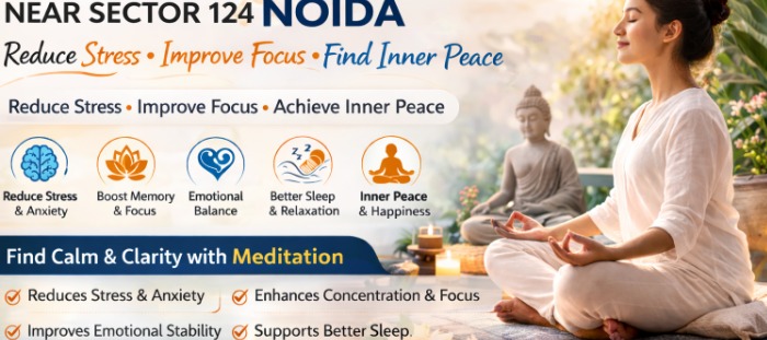Meditation Coaching Near Sector 124 Noida – A Complete Guide to Mental Peace and Mindfulness