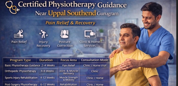Physiotherapy Guidance (Certified Professionals Only) Near Uppal Southend – Expert Care for Pain Relief and Recovery