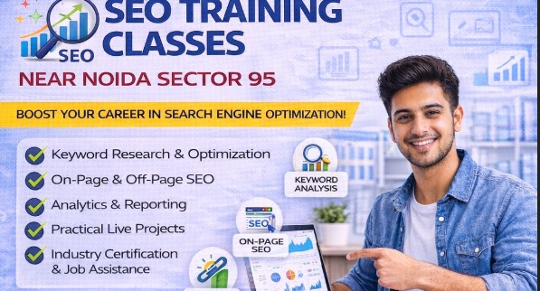 SEO Training Near Noida Sector 95 – Learn Search Engine Optimization and Build a Digital Career