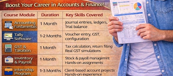 Tally / Accounting Software Course Near Sector 64 Gurugram – Build a Strong Career in Accounts & Finance